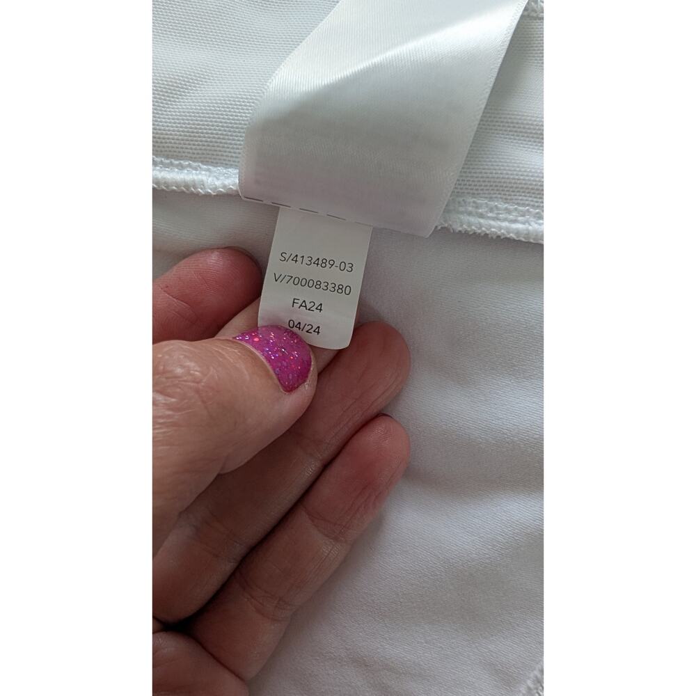 Athleta White Salutation Crop Jacket - Picture 9 of 10